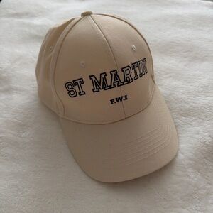 ST MARTIN Beige Baseball Cap
